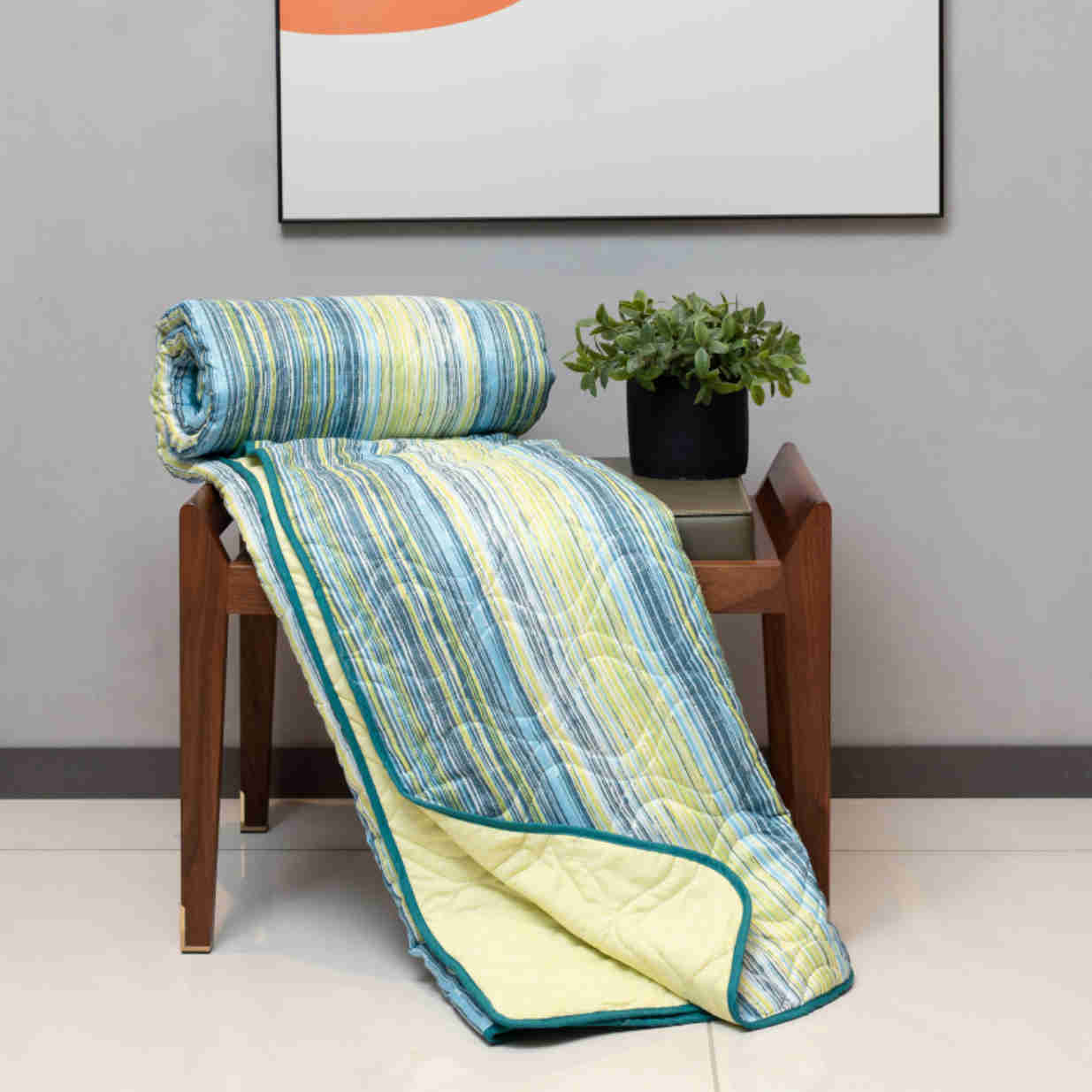 The journey of crafting a king-size quilt blanket