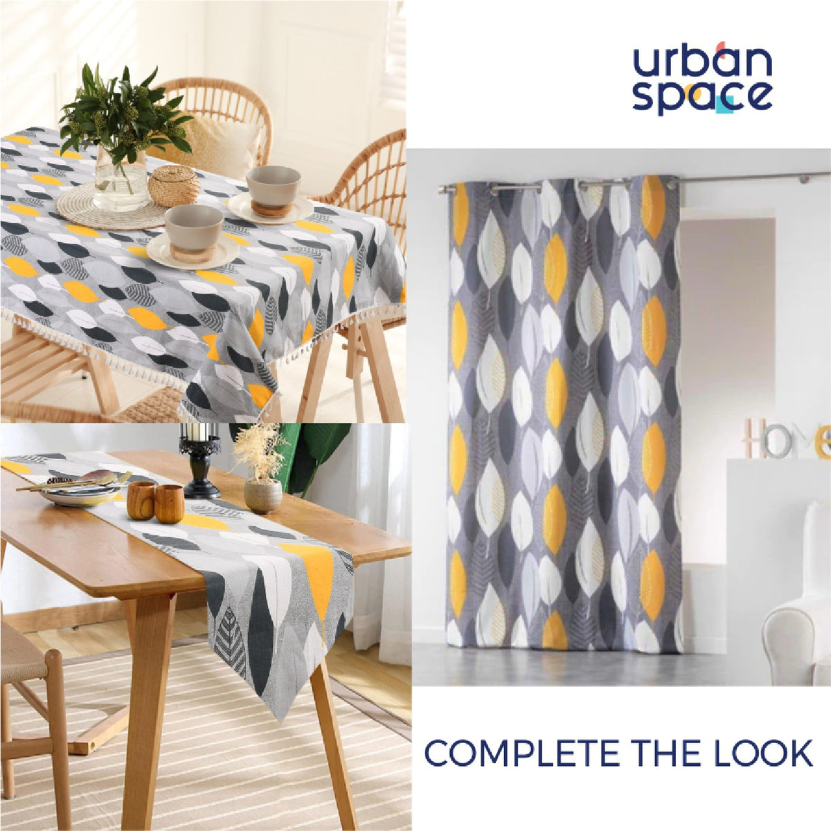 100 Cotton Table Cover & Table Runner, thick anti skid runner for 6