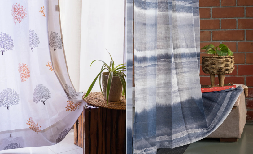 Trendy Modern Indian Living Room Curtain Styles for a Chic and Cozy Home 