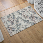 Digital Printed Premium Chenille Floor Carpet Mat, Super Soft Rug with Anti-Skid Backing, Modern Distressed Design - ACR003