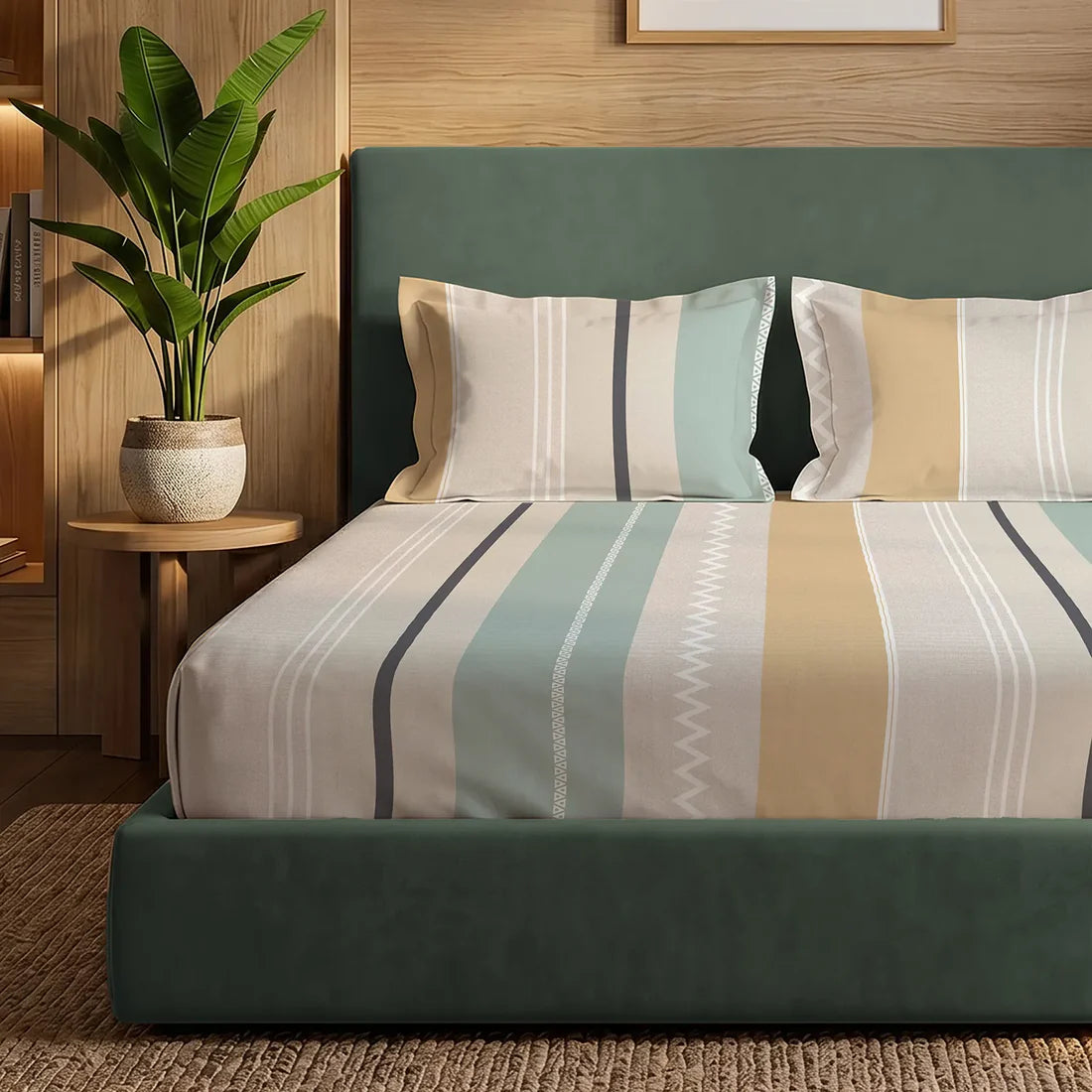 Get 3 Microfiber Double Size Bedsheets @1199/-