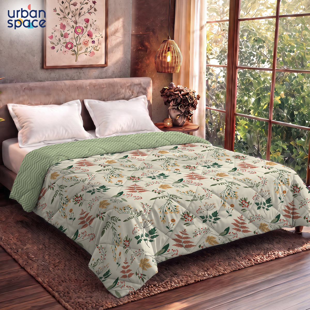 Microfiber 120 GSM All Season AC Blanket / Dohar for bedroom - Fall Season