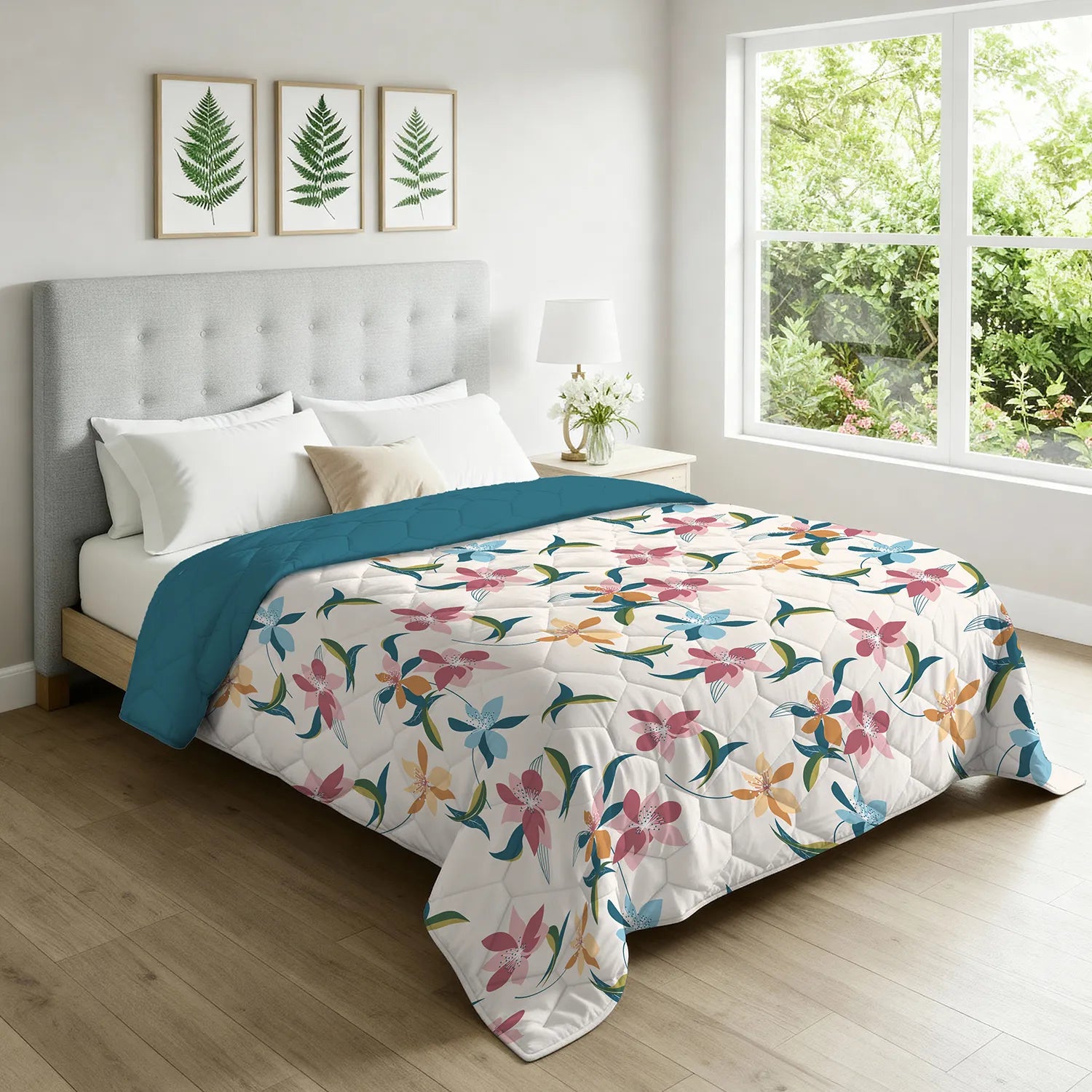 Microfiber 120 GSM All Season AC Blanket / Dohar for bedroom - Bloomingdale