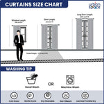 Blackout Curtains, Digital Printed Curtains, Pack of 2 Curtains - King Fisher