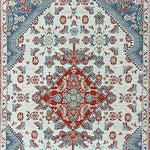 Digital Printed Premium Chenille Floor Carpet Mat, Super Soft Rug with Anti-Skid Backing, Modern Persian Carpet - CR003