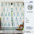 100% MalMal Cotton Curtains, Semi-Transparent with Tab Top, ‎Pack of 2 Curtains - Ace of Spade Blue