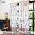 100% MalMal Cotton Curtains, Semi-Transparent with Tab Top, ‎Pack of 2 Curtains - Ace of Spade Pink