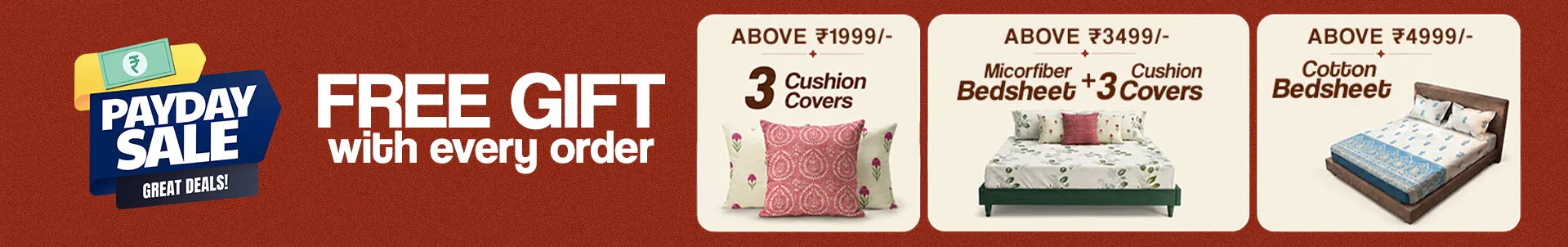 Product page banner