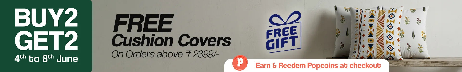 Product page banner