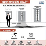 Blackout Curtains, Digital Printed Curtains, Pack of 2 Curtains - Gulmohar