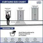 Gold Foil Printed 80-85% Blackout Curtains - Pack of 1 - Leaf- Navy Blue