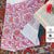100% MalMal Cotton Curtains, Semi-Transparent with Tab Top, ‎Pack of 2 Curtains - Royal Heritage Pink