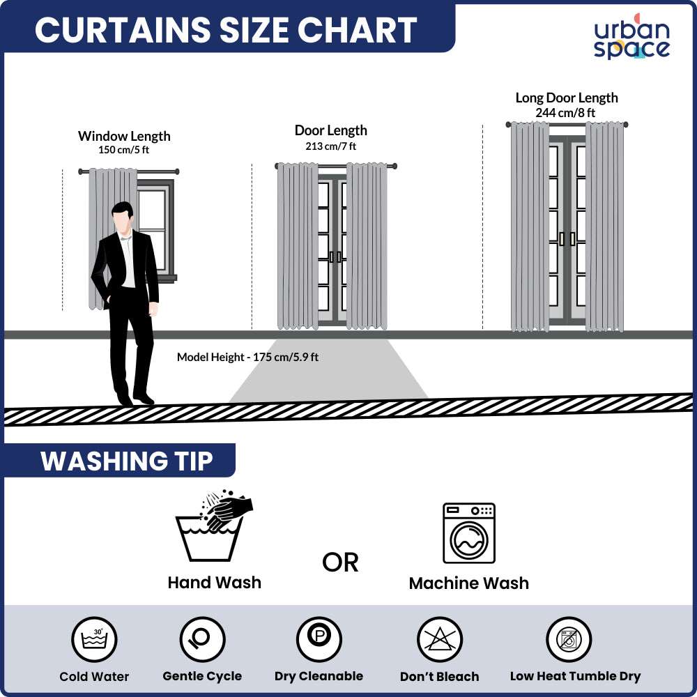 Linen Textured Metallic Gold Foil Sheer Curtains, Pack of 2 Curtains - Double Wave - White