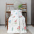 Cotton Bedsheet + AC Blanket Combo Pack - (Combo 10 - High Garden Red + High Garden Red)
