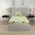 Serene 200 TC 100% Cotton Single Bedsheet with Pillow Covers - Florence Sage Green