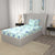 Serene 200 TC 100% Cotton Single Bedsheet with Pillow Covers - Whisper Mint Blue