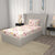 Serene 200 TC 100% Cotton Single Bedsheet with Pillow Covers - Meadows Rose Pink