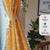 Premium 100% Cotton Curtain for Window & Curtains for Door - Pack of 1 Curtain, Yellow Star