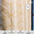 100% Blackout Thermal Curtain, Hexagon Gold Foil Printed- Pack of 1 Curtain