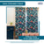 Room Darkening Digital Printed Curtains for Living Room,Bedroom and Nursery, Pack of 2 Curtains - Enchanted Forest