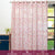 Printed Sheer Linen Curtains, Light Filtering, Pack of 2 Curtains - Zizy