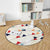 3D Digital Printed Carpet, Rugs for Living Room , Bedroom , Rug with Anti Slip Backing - DR1022