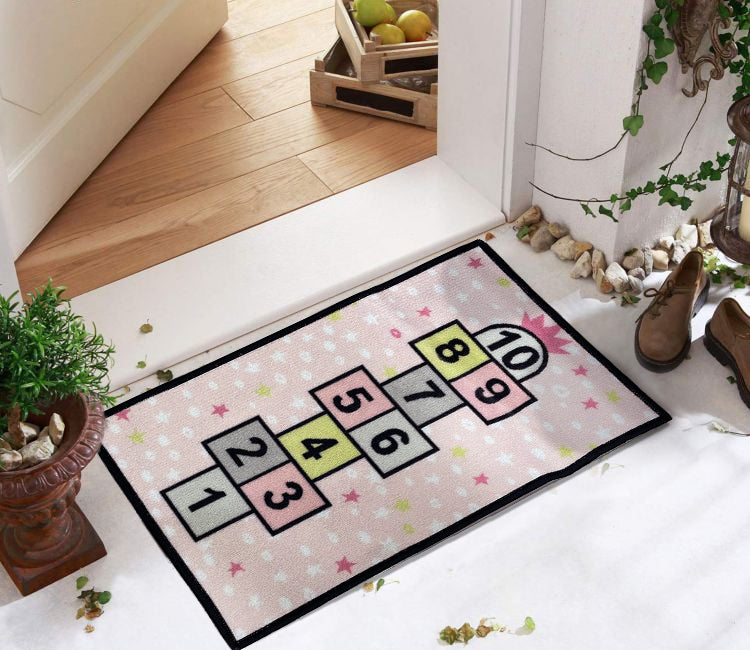 3D Digital Printed Door Mat, Water Absorbent with Anti Slip Backing - DR1023