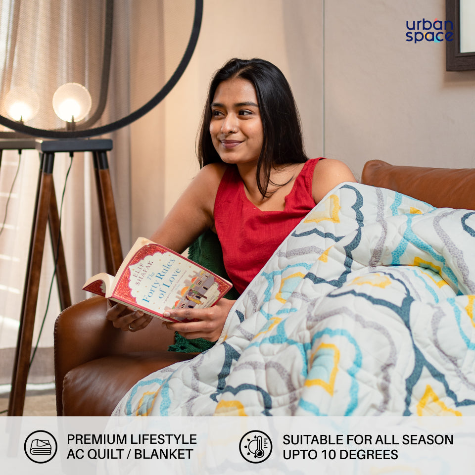 Value Pack - Set of 2 Single Bed Dohars Perfect For Summers - Morocco