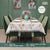 Sicilia : Anti Skid & Water resistant Linen textured Premium table cover for dining table - Floral symphony