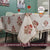 100% Cotton Dining Table Cover, Printed Cotton Table Cloth with Boho Tassels -Liberty Maroon
