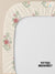 Fitted King Size Cotton Bedsheet - Vintage Rose Buttercream