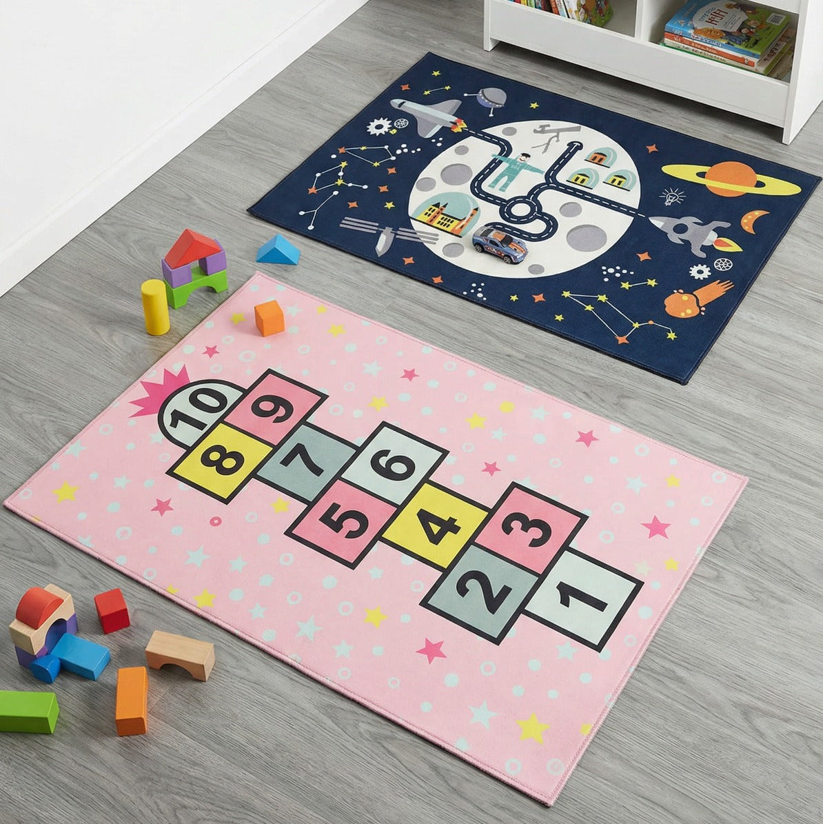 2 x 3 ft Anti Skid Floor Mat, 2 Pieces (Non Returnable)