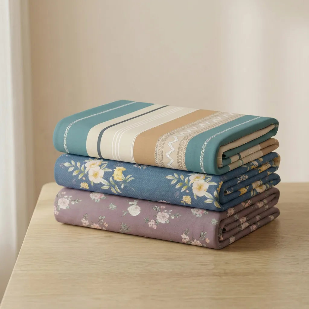 Get 3 Microfiber Double Size Bedsheets @1199/-