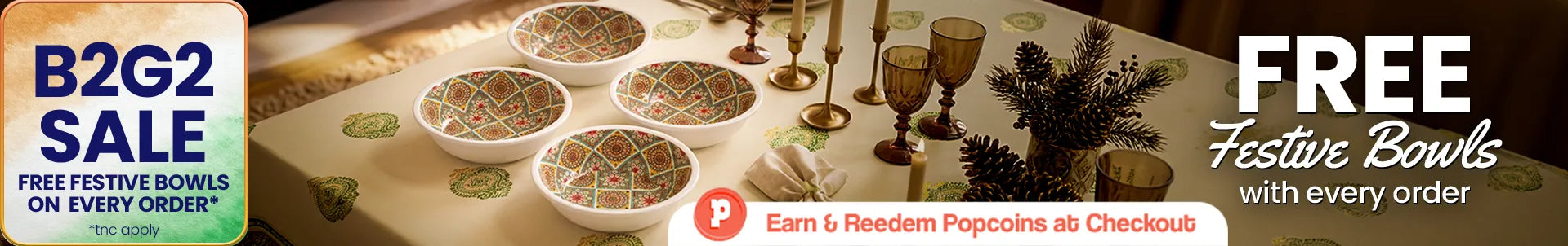 Product page banner