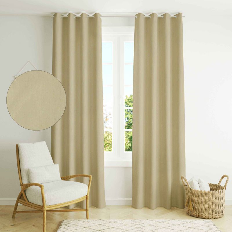 Paris Silk Blackout (80) Curtains, hotel style curtains for living ro