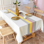 dining table cover 6 seater linen table cover table cover dining table cover 4 seater dining table cover table cloth for 6 seater dining table table cover 6 seater Premium Cotton Table Cover Cotton Table Cover for 6 Seater