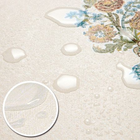 dining table cover 6 seater linen table cover table cover dining table cover 4 seater dining table cover table cloth for 6 seater dining table table cover 6 seater Premium Cotton Table Cover Cotton Table Cover for 6 Seater