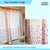 Luxurious Room Darkening Curtains, Faux Silk Satin Door Curtain - Carnation, Pack of 2 Curtains