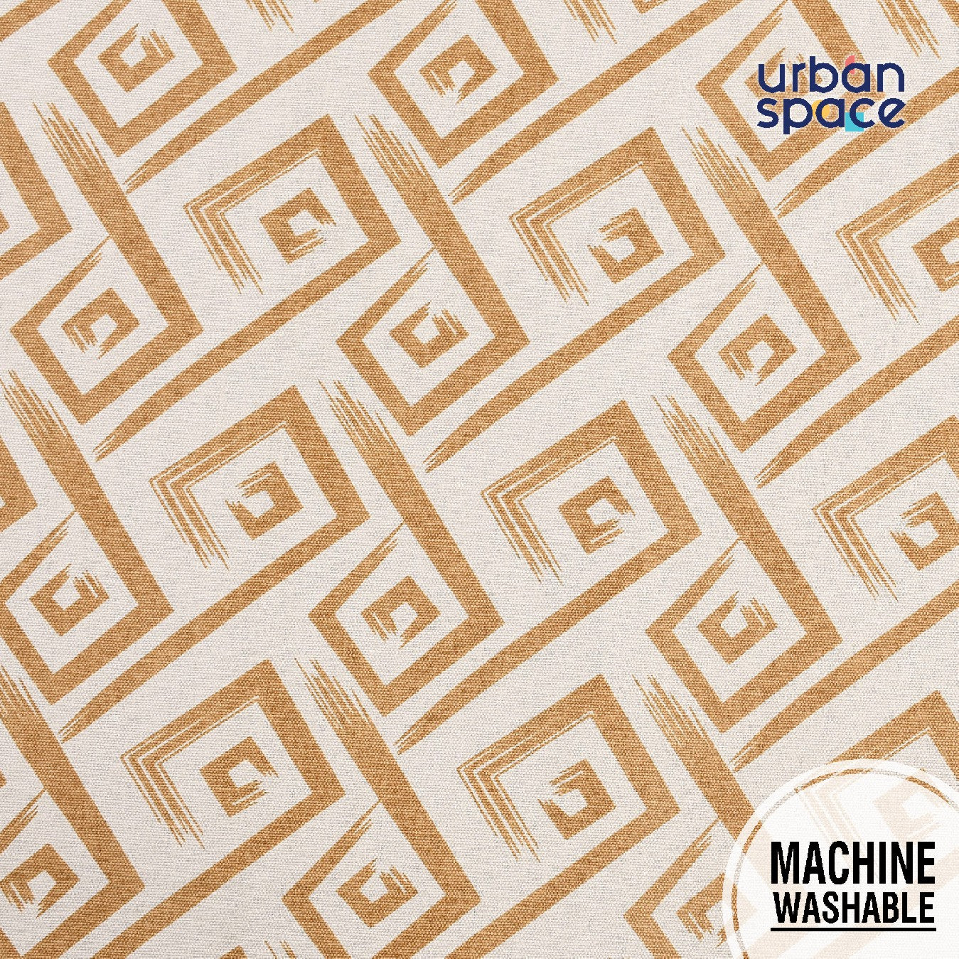 100% Cotton Table runner For 4 or 6 seater Dining / Centre Table -  Beige