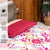Divine Collection - 144 TC 100%  Cotton Double Bedsheet with 2 Pillow Covers, Earth Pink