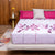 Divine Collection - 144 TC 100%  Cotton Double Bedsheet with 2 Pillow Covers, Mars Purple