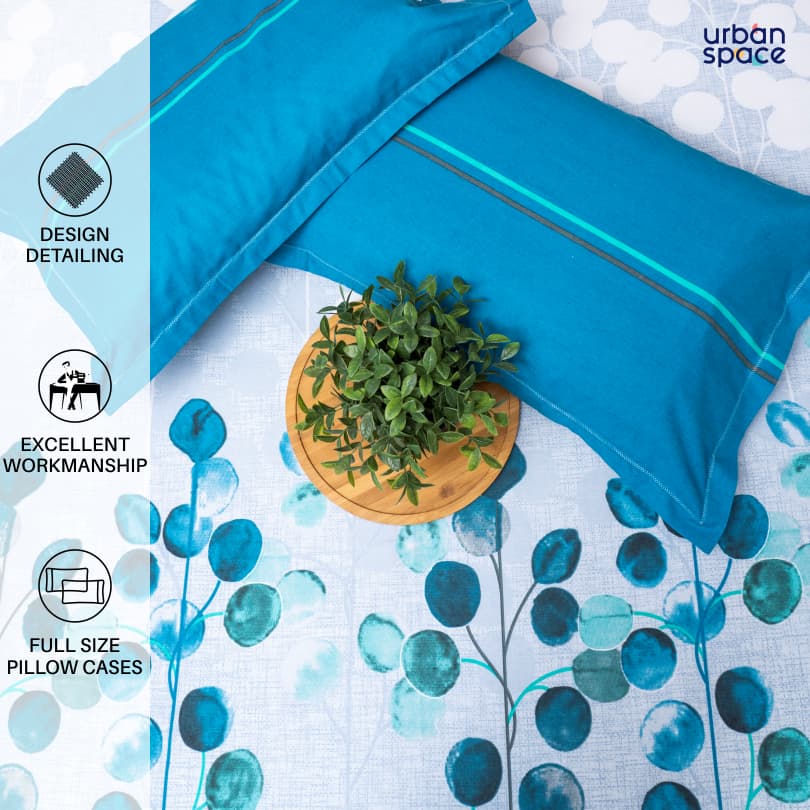 Green - Patchwork Cotton Double Jacquard Bedsheet Set 12 main image 0