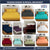 Regal 220 TC  Stripe Collection - 100 % Cotton Satin Bedsheet with pillow covers , Aqua Blue Color