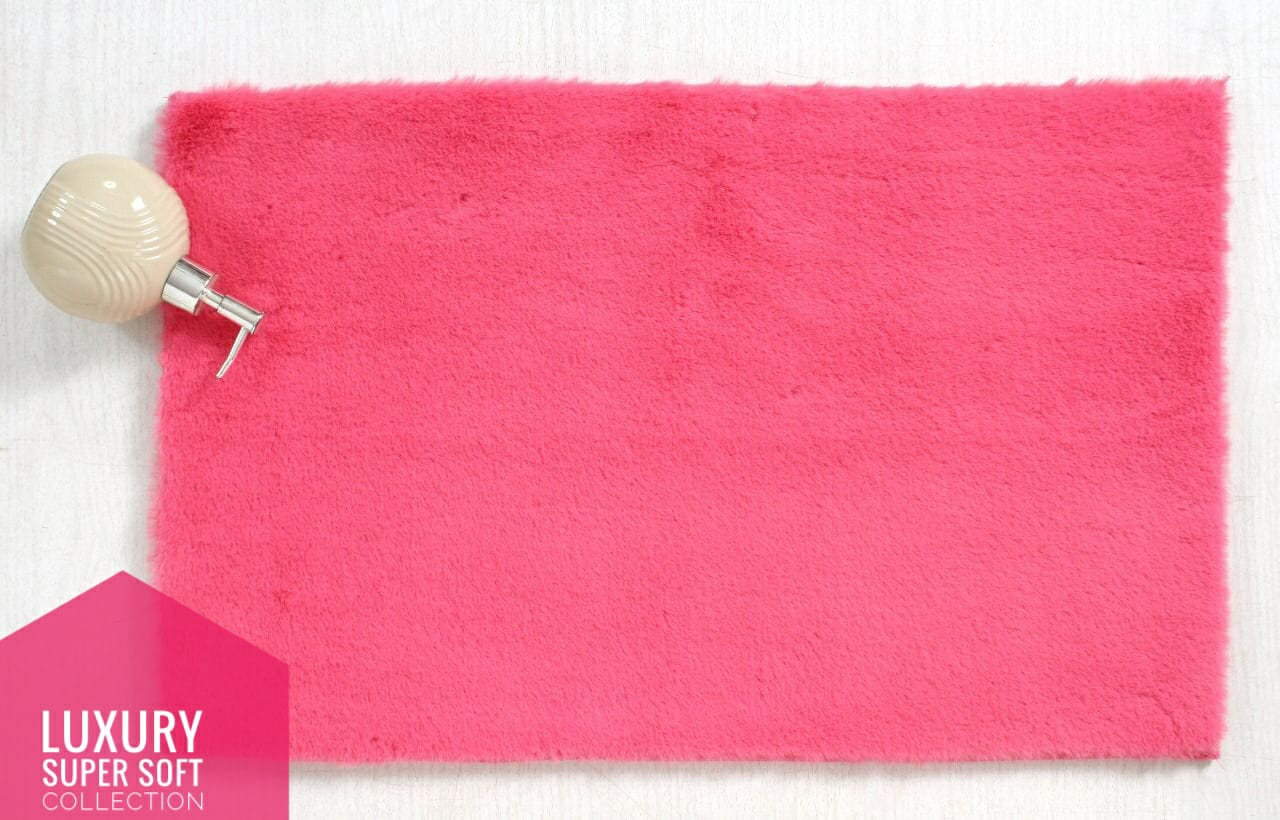 Faux rabit fur ribbed bath mat Luxury fur Bath Mats bathroom mats anti slip bath mats for home Anti Skid bathmat Area rugs floor mat non slip cotton bath mat