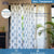 100% Cotton Ethnic Room Darkening Curtains For Living Room, Pack of 2 Curtains - Liberty Blue