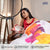 100 % Cotton AC Blankets, 3 layered Cotton Quilts & Dohar for Single / Double Bed - Venus Purple