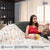 100 % Cotton AC Blankets, 3 layered Cotton Quilts & Dohar for Single / Double Bed - Paradise Peach