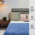 Microfiber 120 GSM All Season Comforter. AC Blanket / Dohar for bedroom - Tokyo Blue