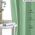 Faux Silk window Blackout Curtains, Blackout Curtains for door, Pack of 2 Curtains - Sage Green