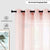 Linen textured Sheer Curtain for Living Room , Curtain for Bedroom, Readymade Curtain, Pack of 2 Curtains - Blush Pink